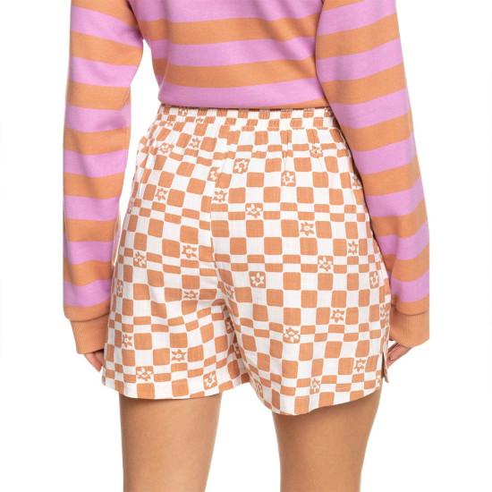 Roxy Γυναικείο σορτς Over The Sun Check Shorts
